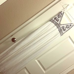 Lulu’s Days of Sunlight Embroidered Ivory Maxi